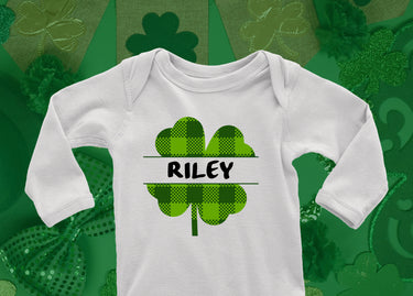 Custom St. Patricks Day Oneise®- St. Patrick's Day Outfit-St. Patricks Onesie®-Infant Onesie® -First St. Patrick's Day Onesie®-Lucky Onesie®